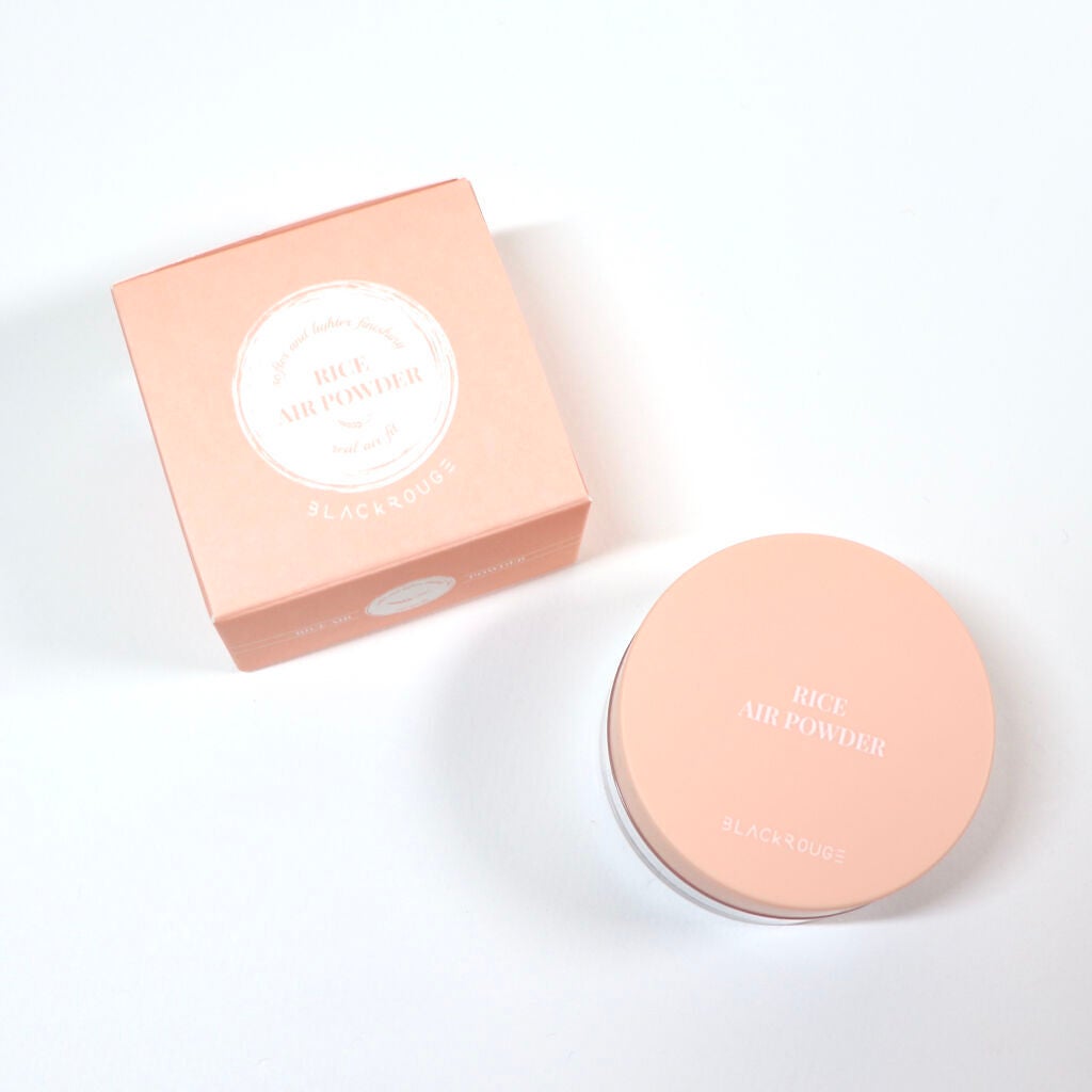 ライスエアパウダー/BLACK ROUGE/ルースパウダーを使ったクチコミ(1枚目)