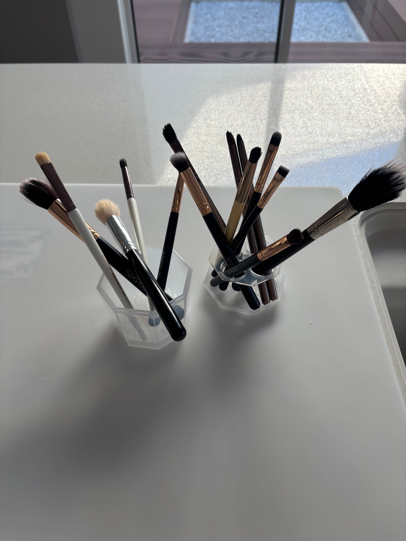 メイクブラシ専用クリーナー/DAISO/その他化粧小物を使ったクチコミ(4枚目)