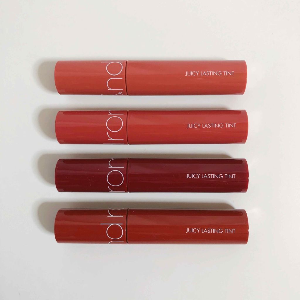 ジューシーラスティングティント/rom&nd/リップティントを使ったクチコミ(3枚目)