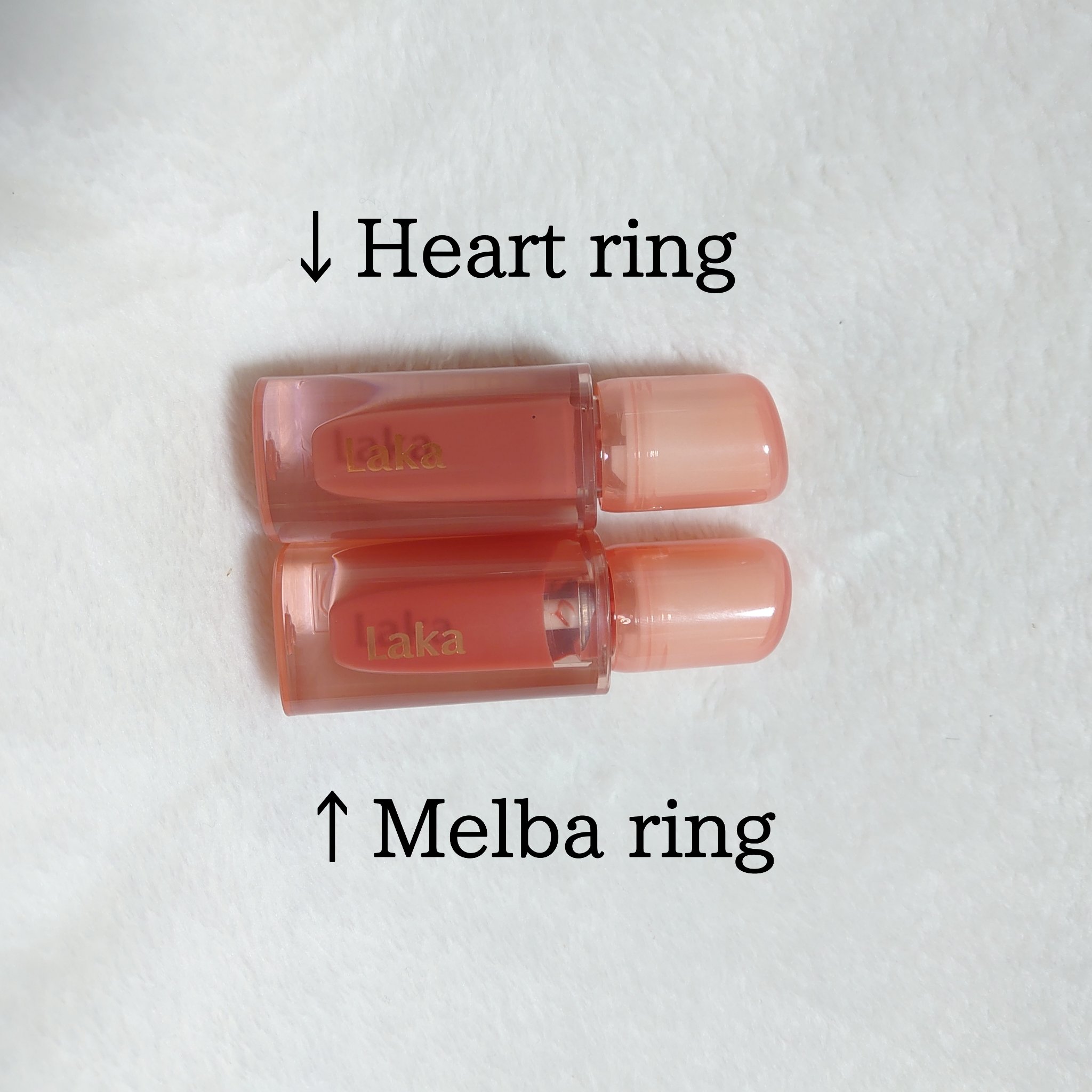 ジェリーイングヌードグロス 310 メルバリング/Laka/リップグロスを使ったクチコミ（2枚目）