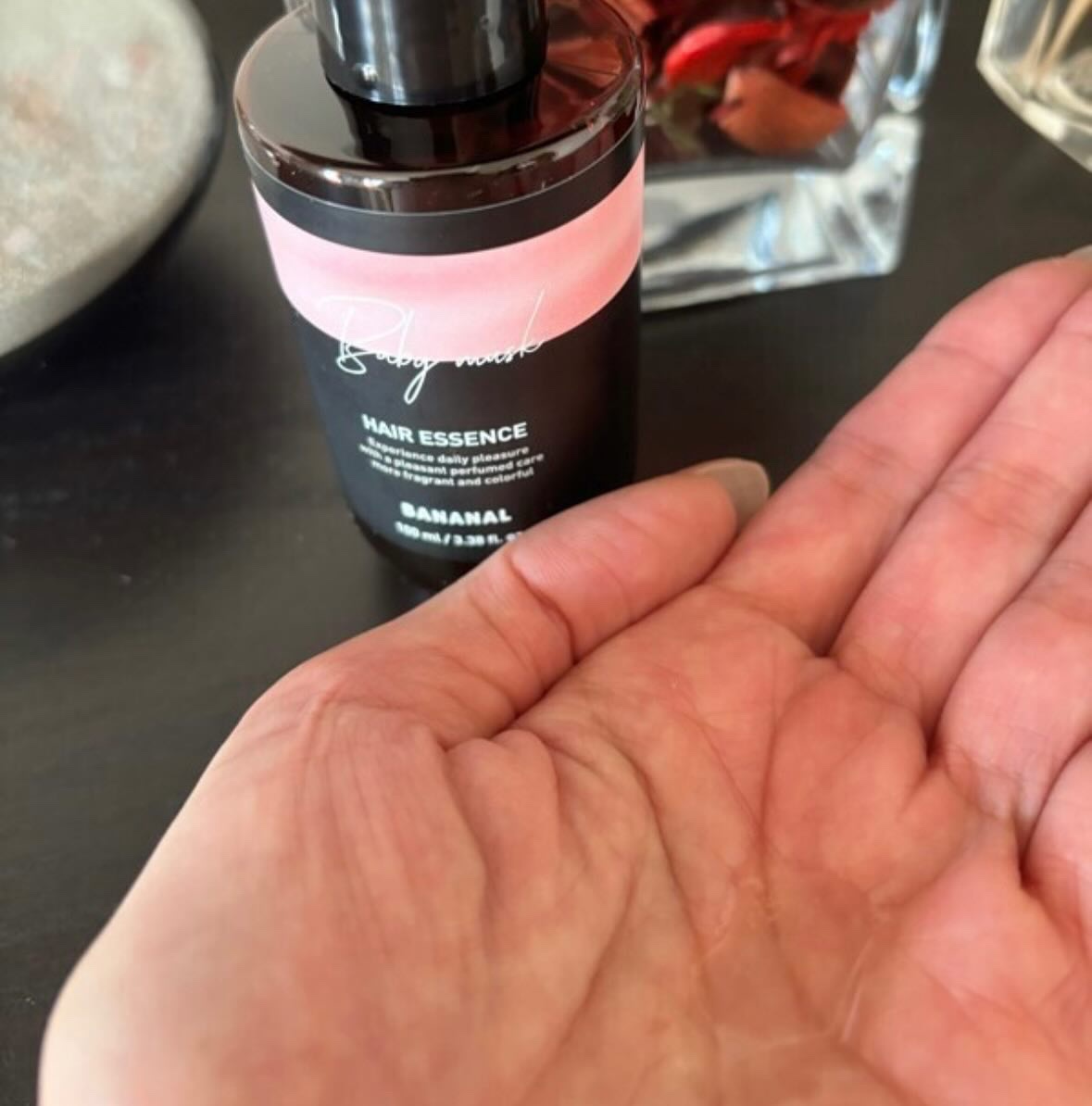 パフュームド ヘアエッセンス Baby Musk/BANANAL/アウトバストリートメントを使ったクチコミ（2枚目）