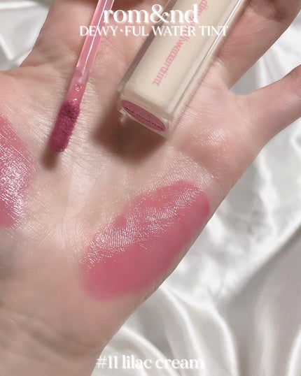 デュイフルウォーターティント<ミルクグロッサリー>/rom&nd/リップティントを使ったクチコミ(4枚目)
