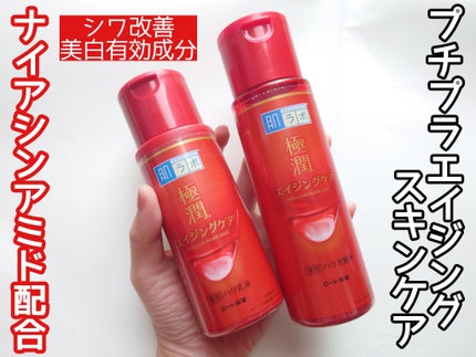極潤 薬用ハリ化粧水【医薬部外品】/肌ラボ/化粧水を使ったクチコミ(1枚目)