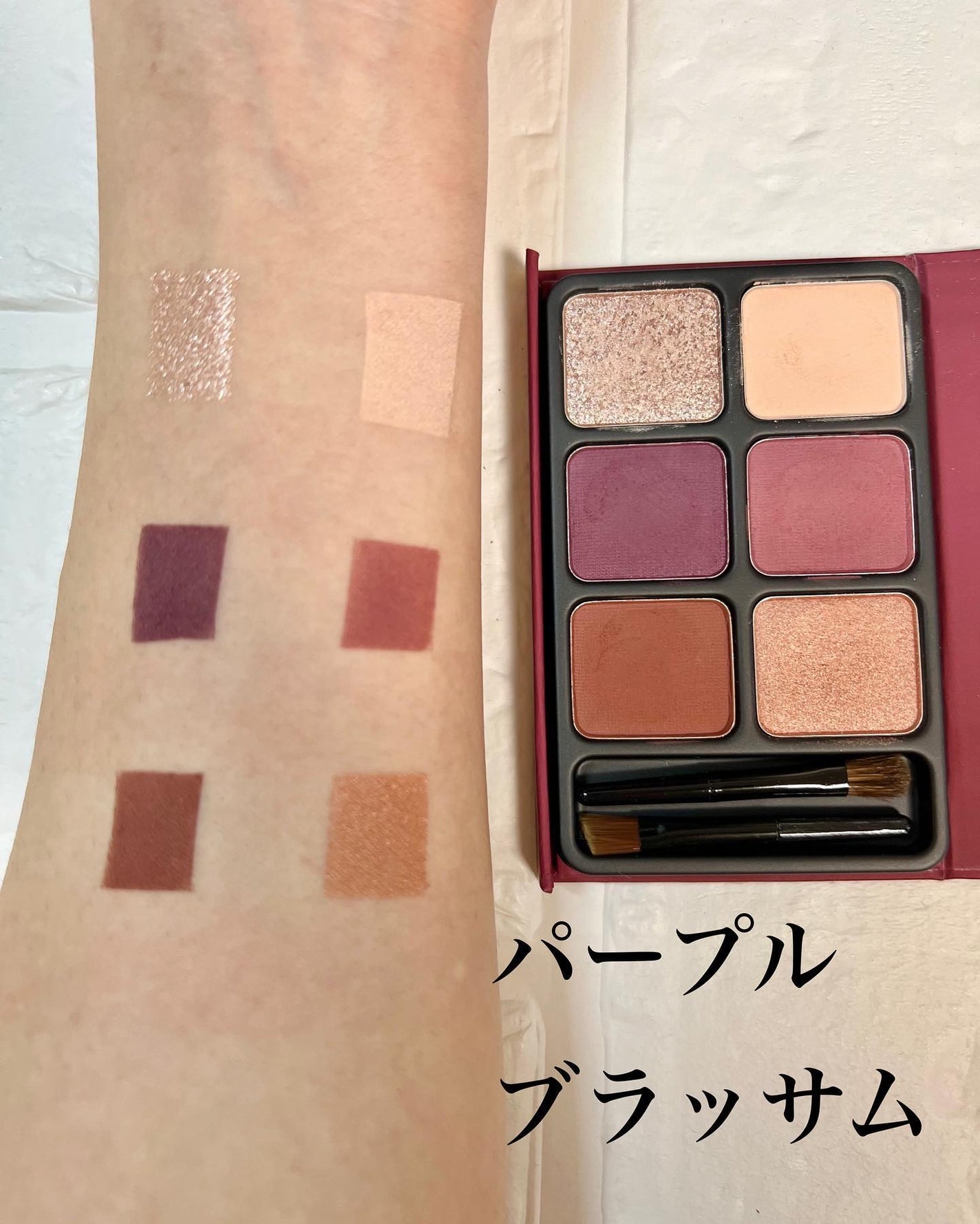 アイカラーパレット/heme/アイシャドウパレットを使ったクチコミ(4枚目)