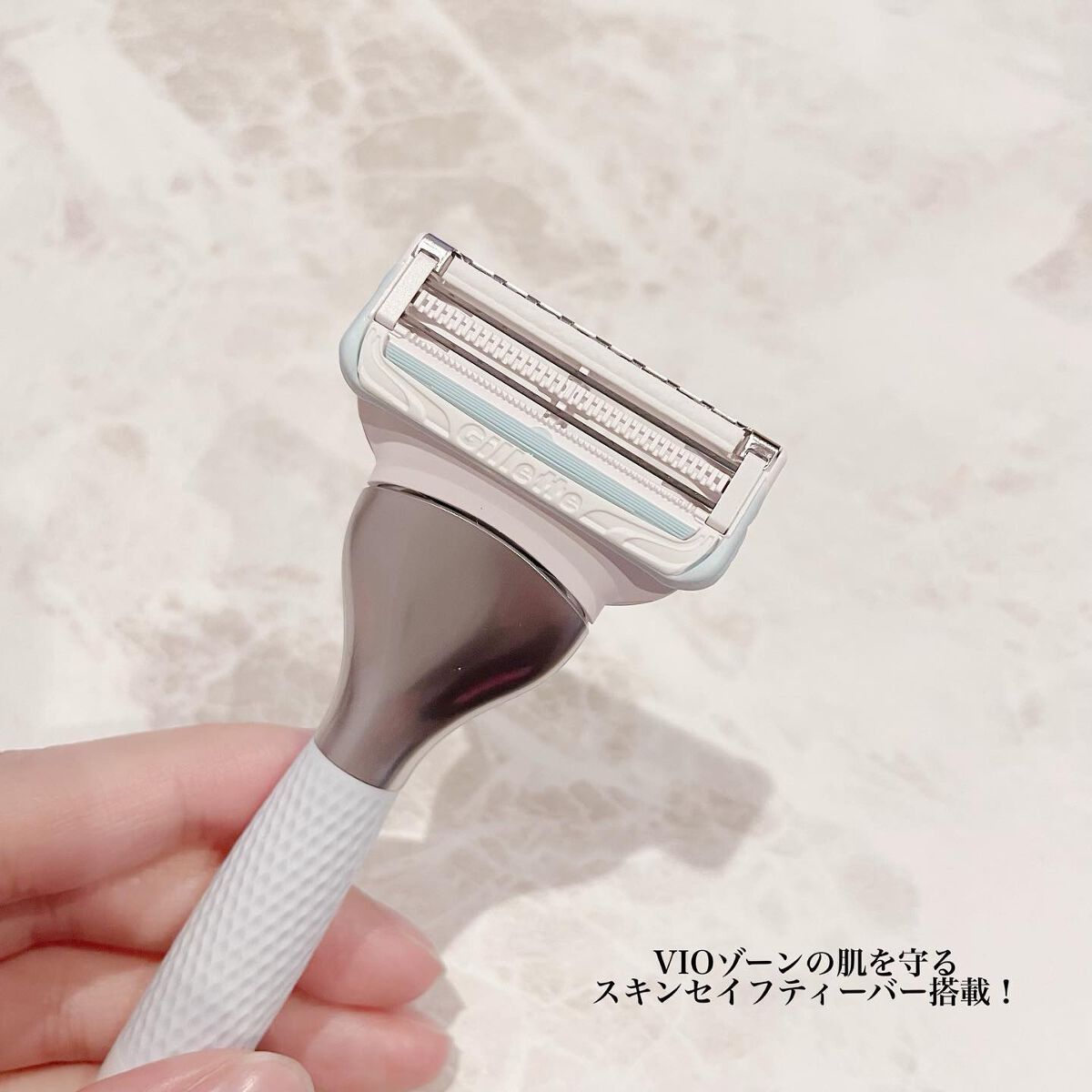 ヴィーナス VIO ヘア&スキン カミソリ/Gillette Venus/シェーバーを使ったクチコミ（3枚目）