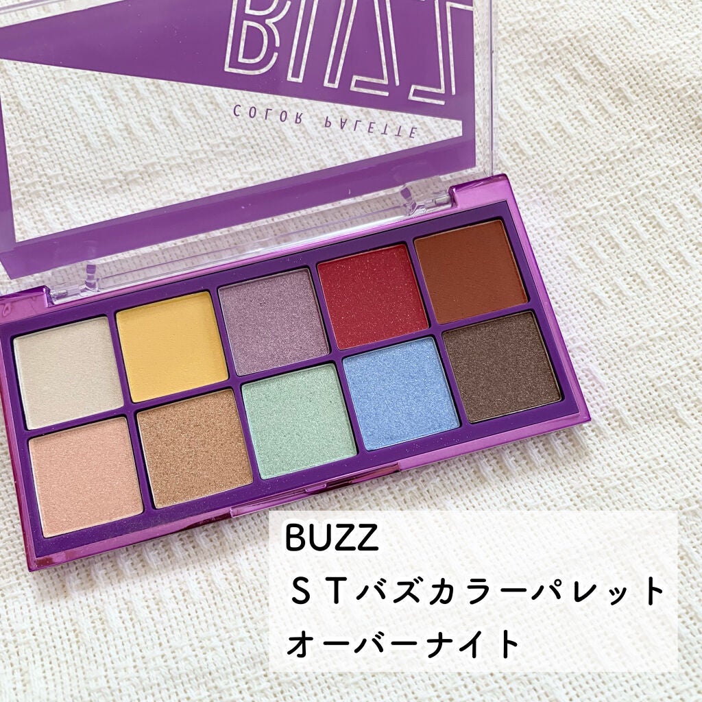STバズカラーパレット/BUZZ/アイシャドウパレットを使ったクチコミ(1枚目)