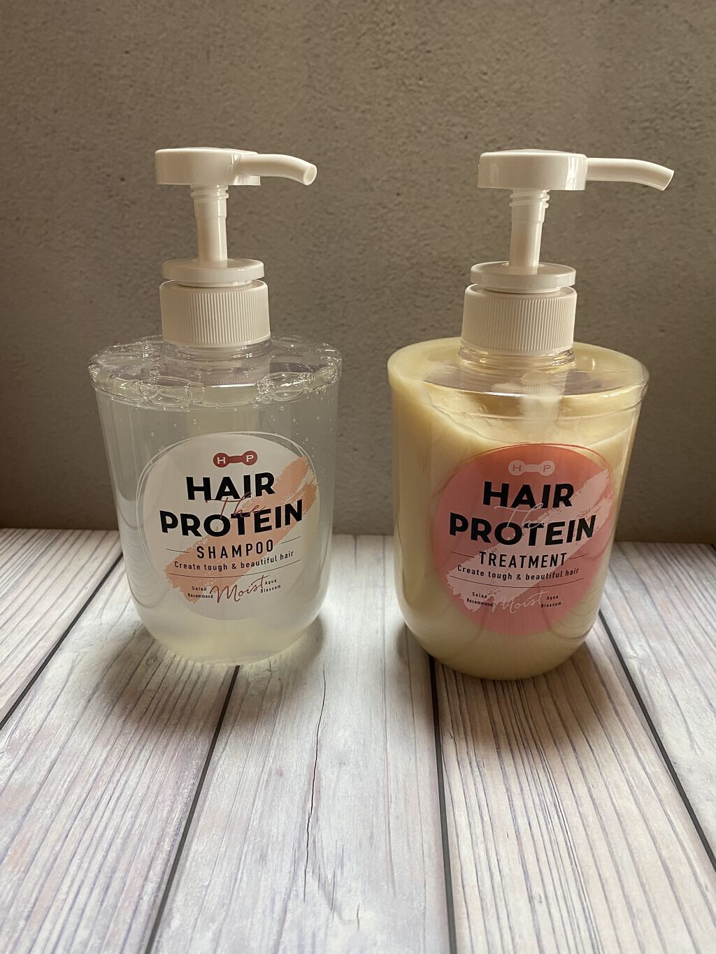 モイストシャンプー／ヘアトリートメント/ヘアザプロテイン/市販シャンプーを使ったクチコミ（1枚目）