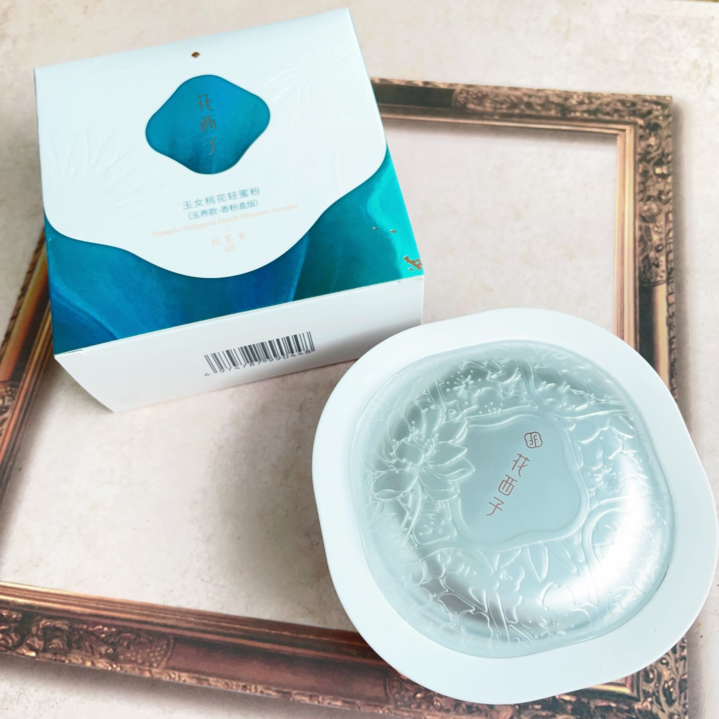 玉養桃花 ルースパウダー/花西子/ルースパウダーを使ったクチコミ(6枚目)