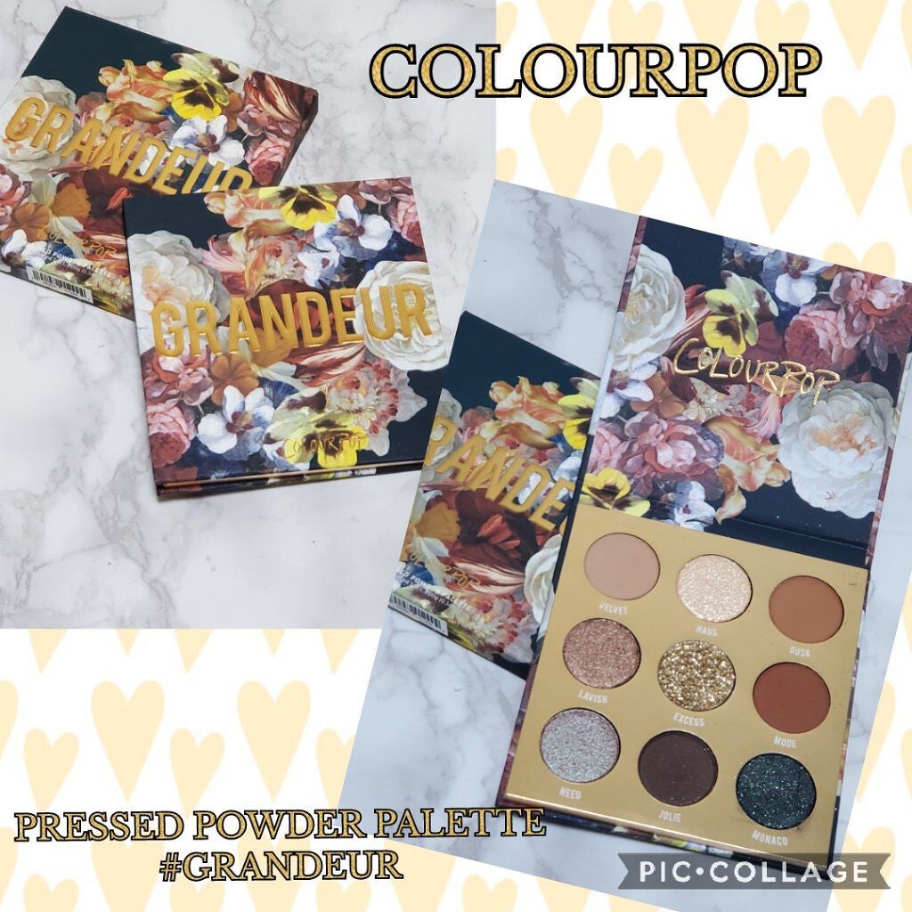 シャドウパレット ColourPop/ColourPop/アイシャドウパレットを使ったクチコミ(1枚目)