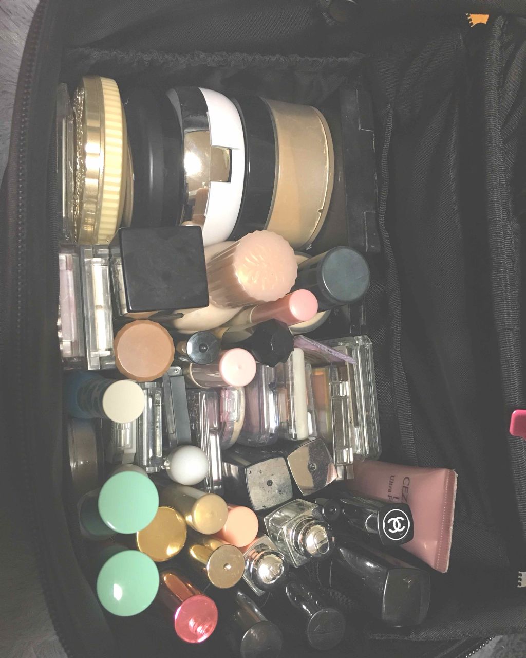 ナイロンメイクボックス・Ｍ/無印良品/化粧ポーチを使ったクチコミ（3枚目）