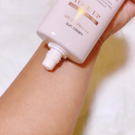 ウォータフルトーンアップサンクリーム/ダルバ/日焼け止めクリームを使ったクチコミ(5枚目)