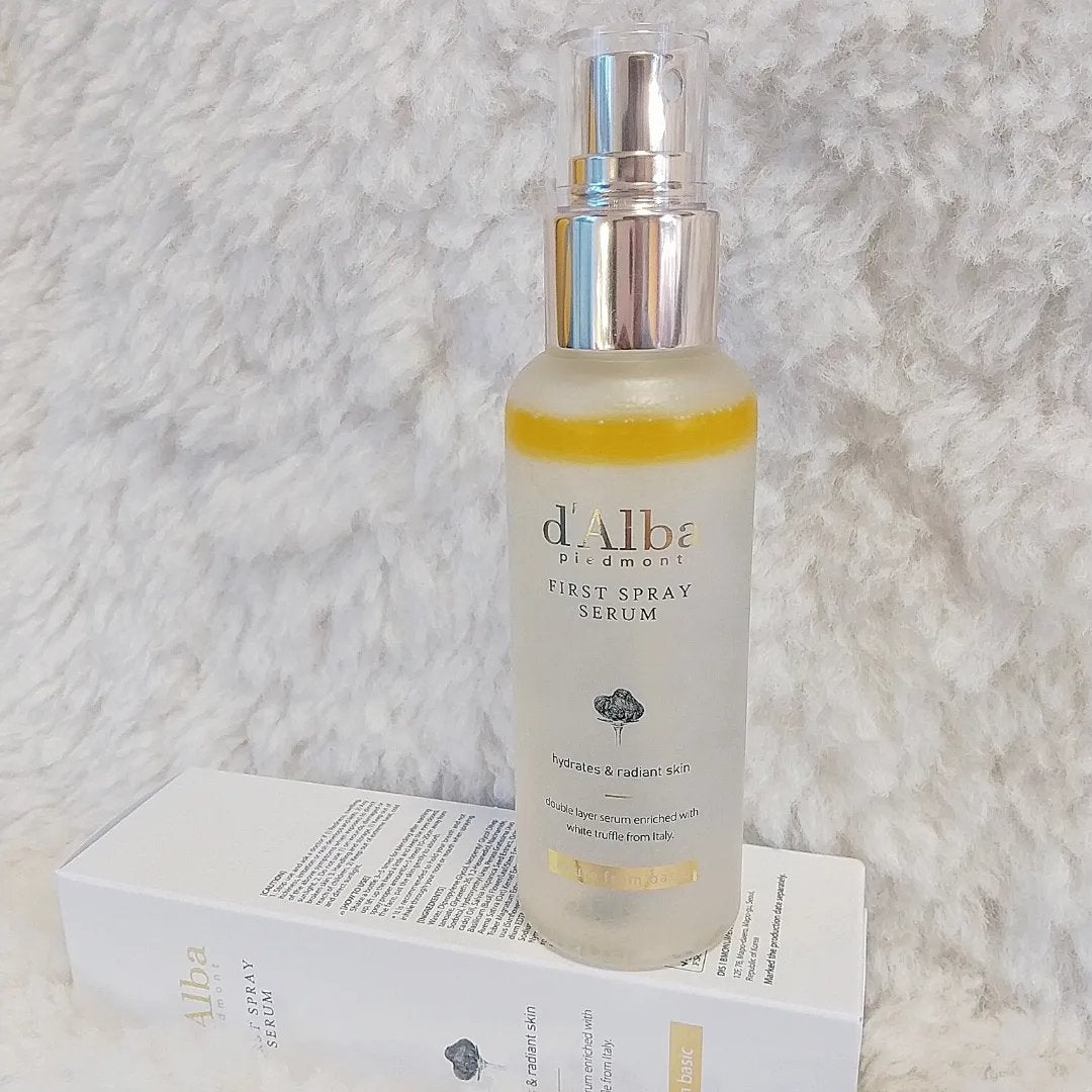 ダルバ ホワイトトリュフファーストスプレーセラム/ダルバ/ミスト状化粧水を使ったクチコミ(4枚目)