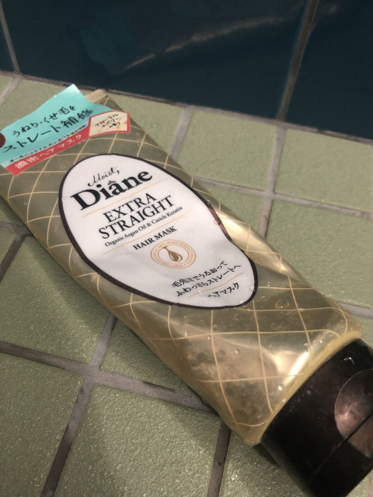 モイストダイアン パーフェクトビューティ エクストラストレート ヘアマスク/ダイアン/ヘアマスク・ヘアパックを使ったクチコミ（1枚目）