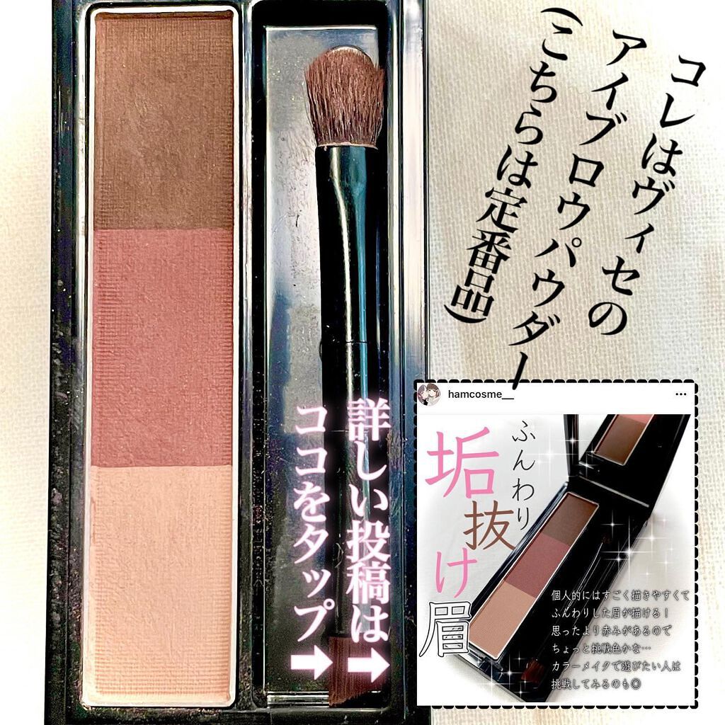 ヴィセ リシェ アイブロウパウダー/Visée/パウダーアイブロウを使ったクチコミ(6枚目)