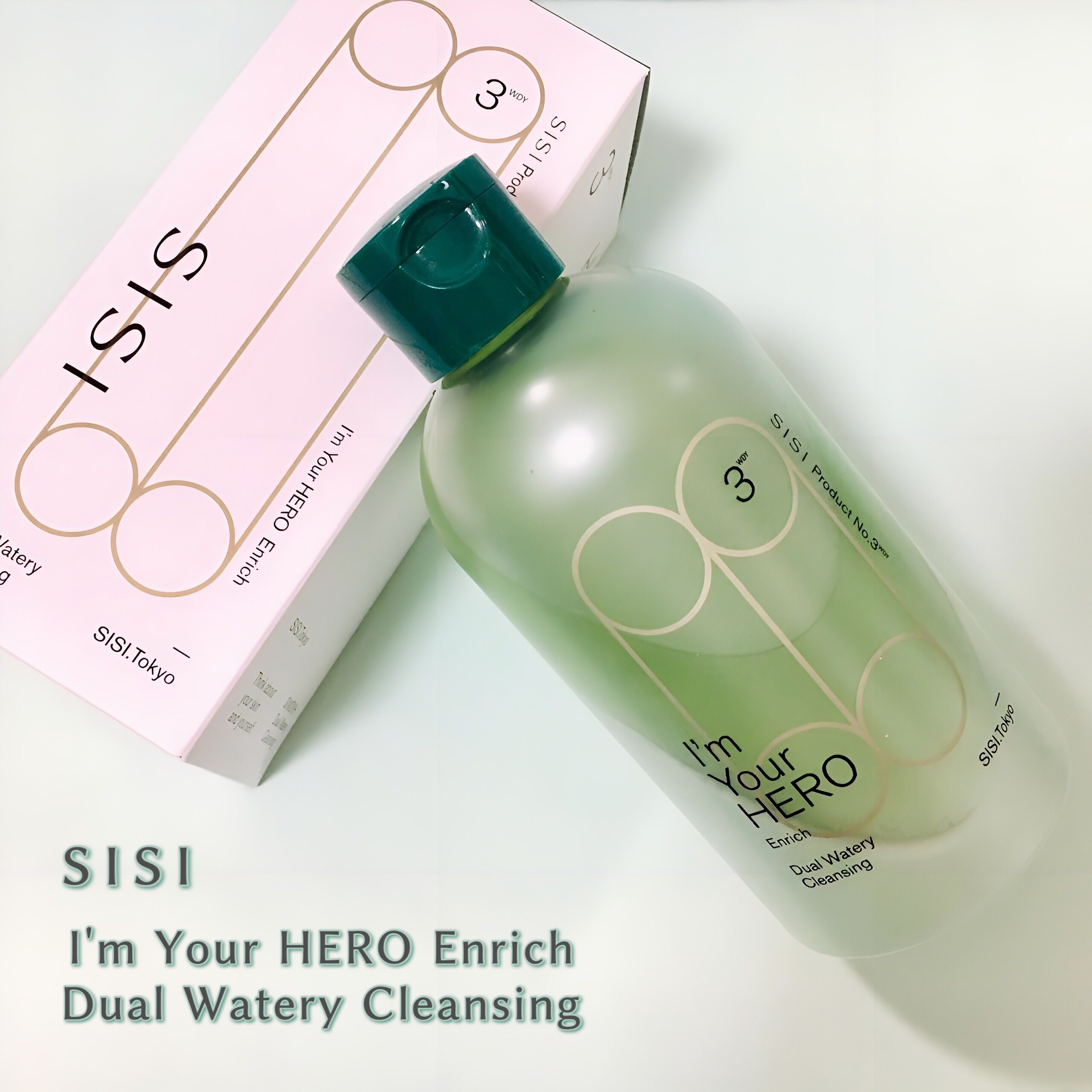 アイムユアヒーロー エンリッチ デュアルウォータリークレンジング/SISI/クレンジングウォーターを使ったクチコミ（1枚目）