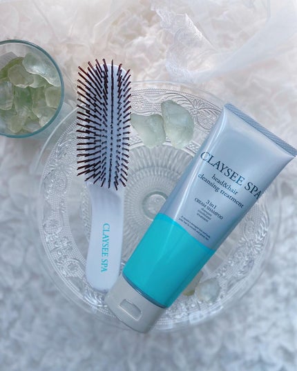 ヘッド&ヘアクレンジングトリートメント/CLAYSEE SPA/市販シャンプーを使ったクチコミ(2枚目)
