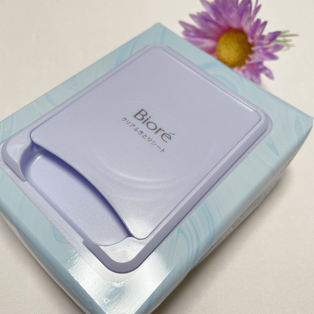 クリアふきとりシート/ビオレ/クレンジングシートを使ったクチコミ（1枚目）