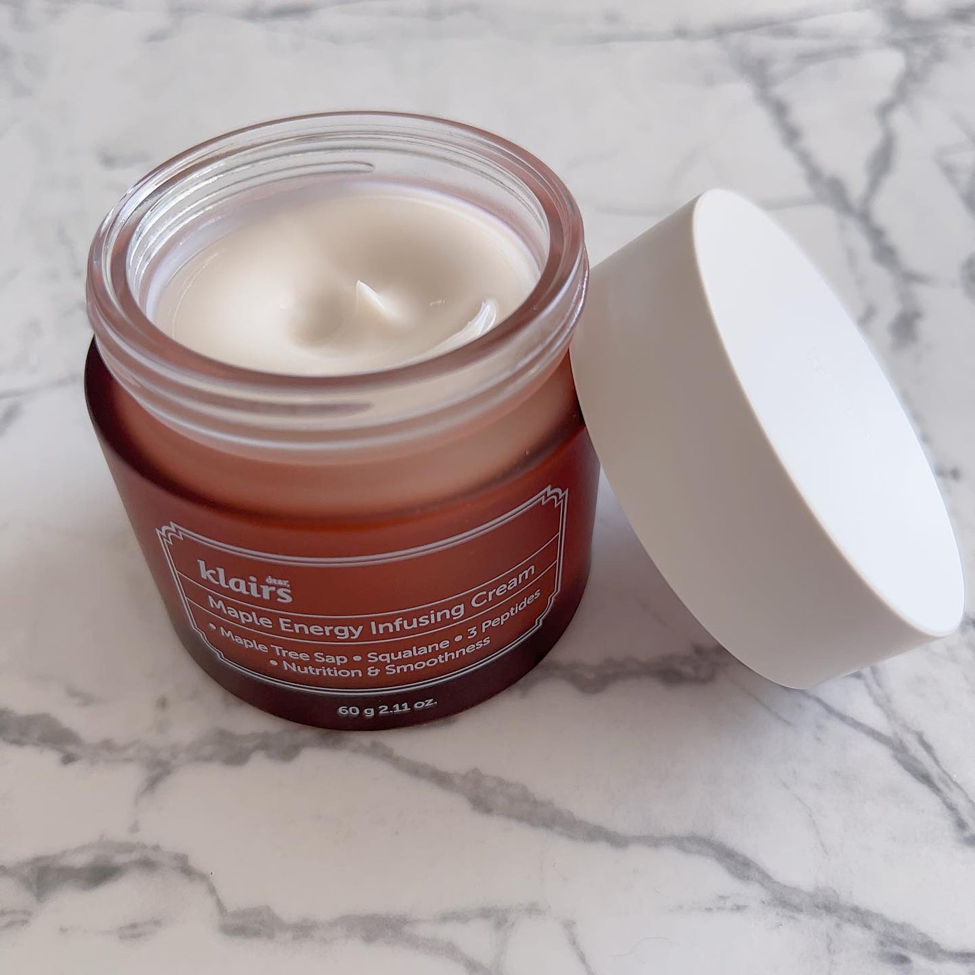 メープルエナジーインフュージングクリーム/Klairs/フェイスクリームを使ったクチコミ(2枚目)