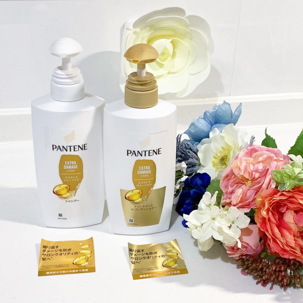 エクストラ ダメージケア シャンプー/トリートメント in コンディショナー/パンテーン/市販シャンプーを使ったクチコミ(1枚目)