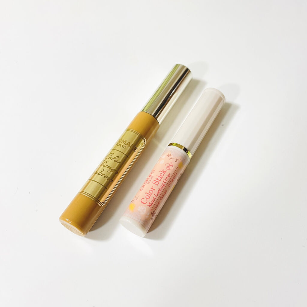 カラーチェンジアイブロウ/キャンメイク/眉マスカラを使ったクチコミ（1枚目）