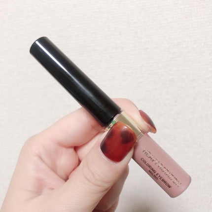 カラーリングアイブロウ マイクロ 30 スモーキーピンク/ヘビーローテーション/眉マスカラを使ったクチコミ(2枚目)