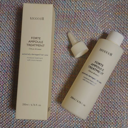フォルテ アンプル トリートメント/treecell/洗い流すヘアトリートメントを使ったクチコミ(1枚目)