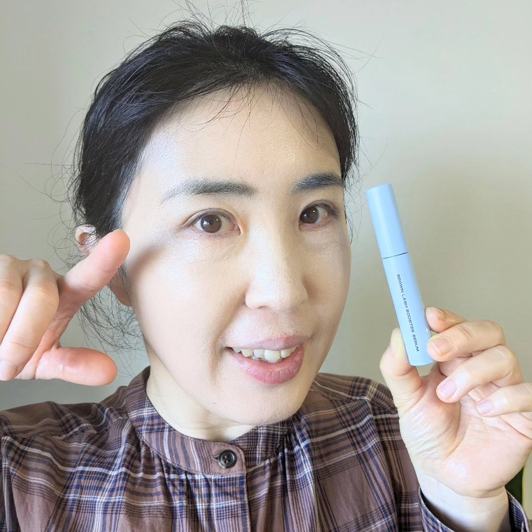 ブロウアンドラッシュブースターセラム/ENTROPY/マスカラを使ったクチコミ（1枚目）