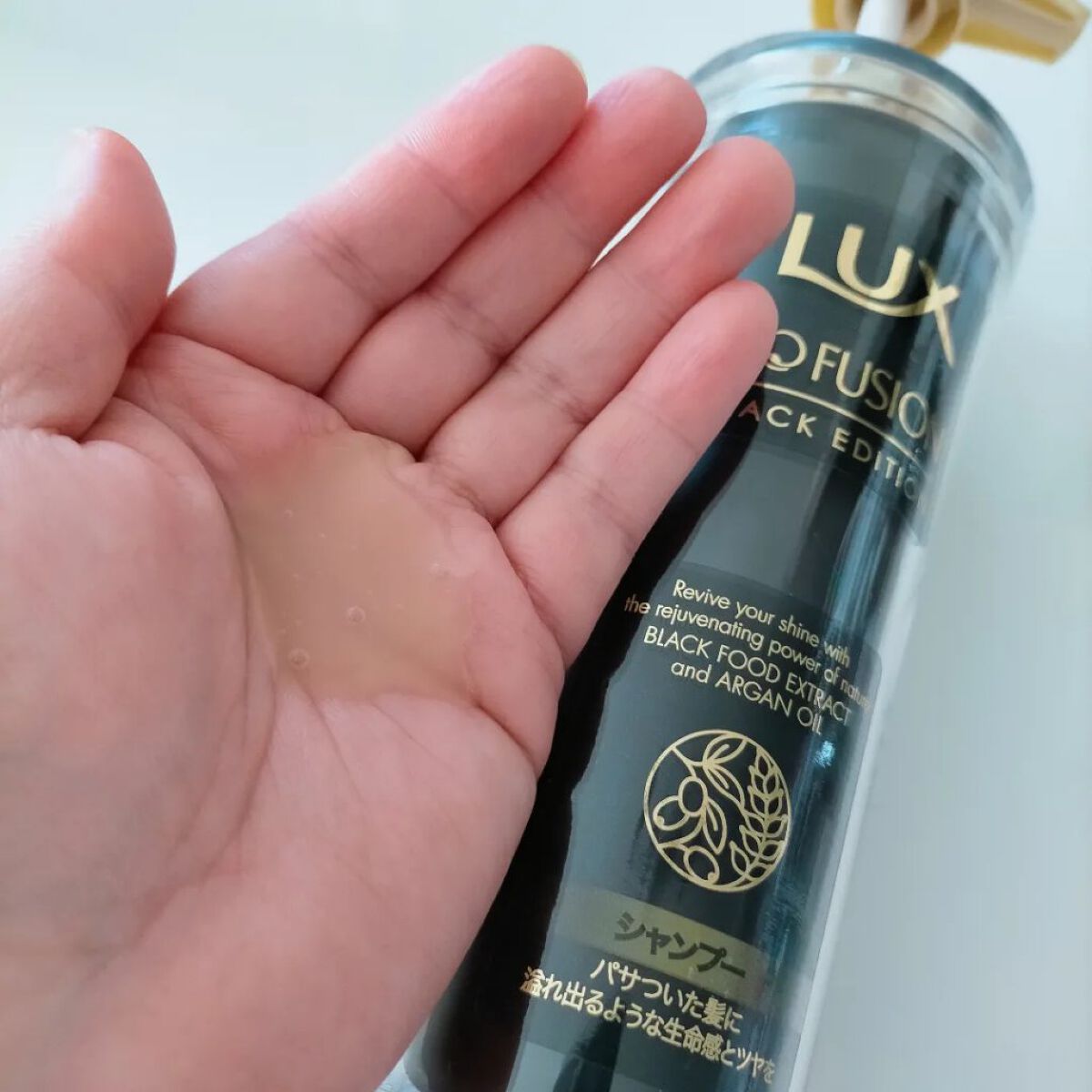 バイオフュージョン ブラックエディション/LUX/市販シャンプーを使ったクチコミ（2枚目）