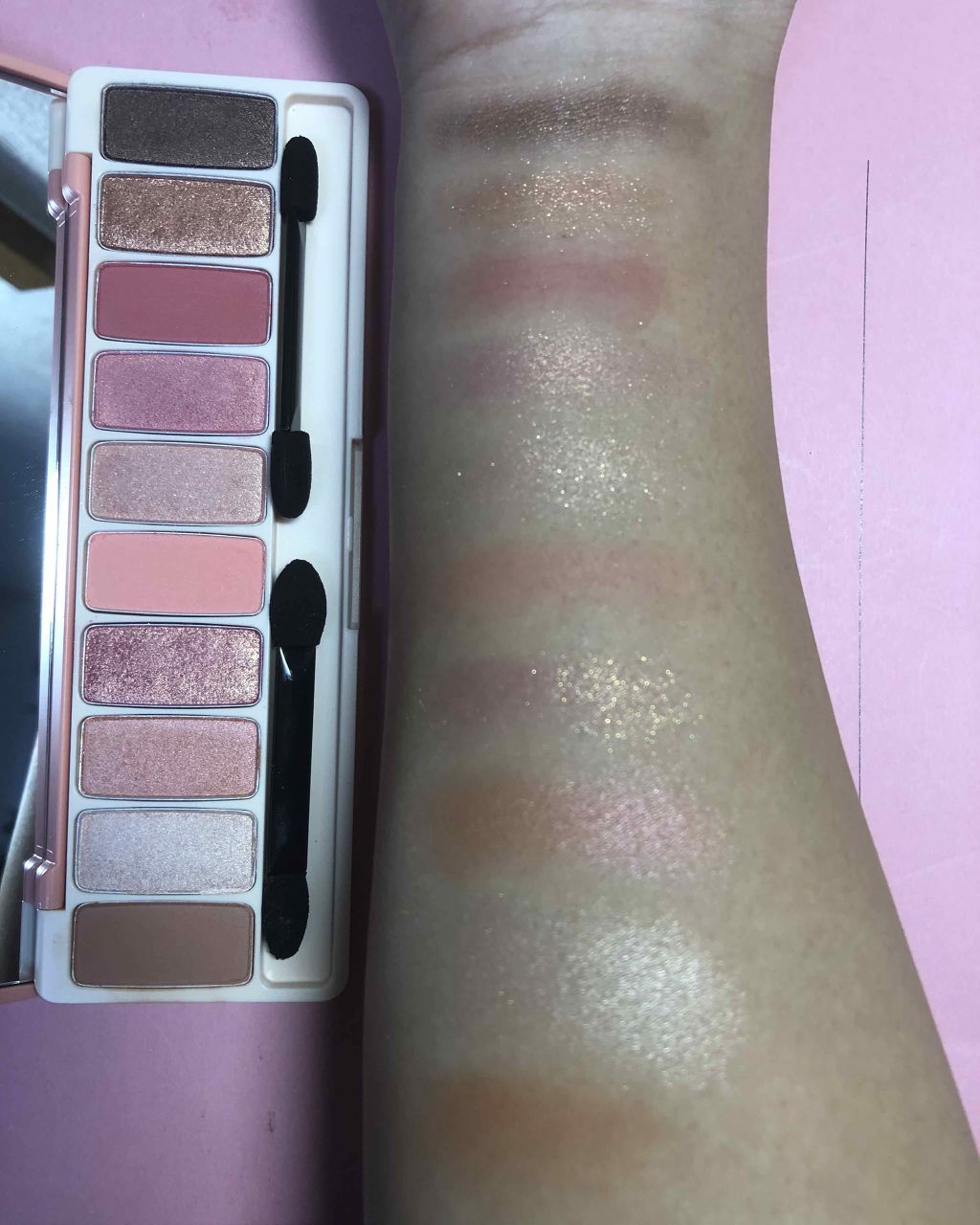 プレイカラー アイシャドウ/ETUDE/アイシャドウパレットを使ったクチコミ（2枚目）