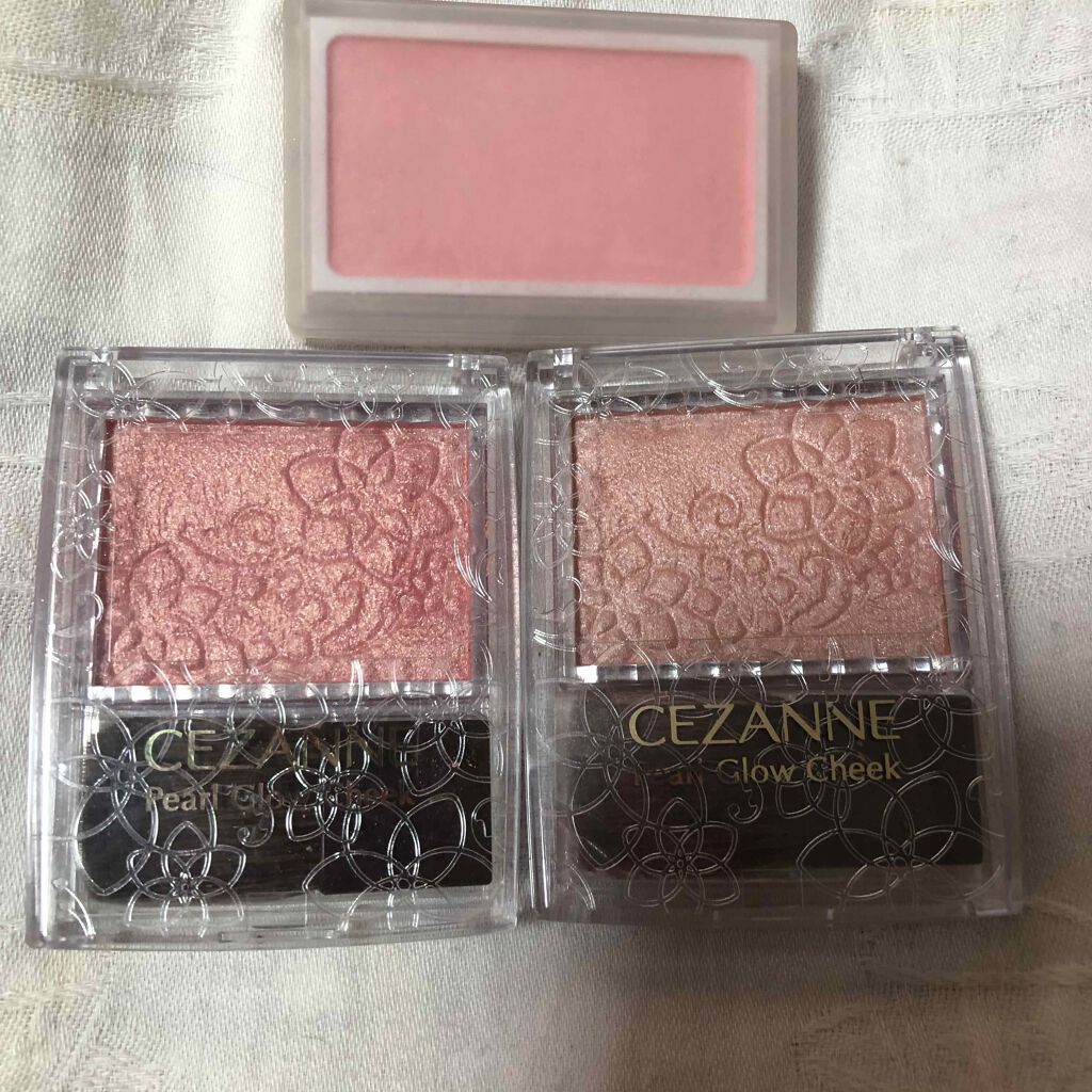 パールグロウチーク/CEZANNE/パウダーチークを使ったクチコミ（1枚目）