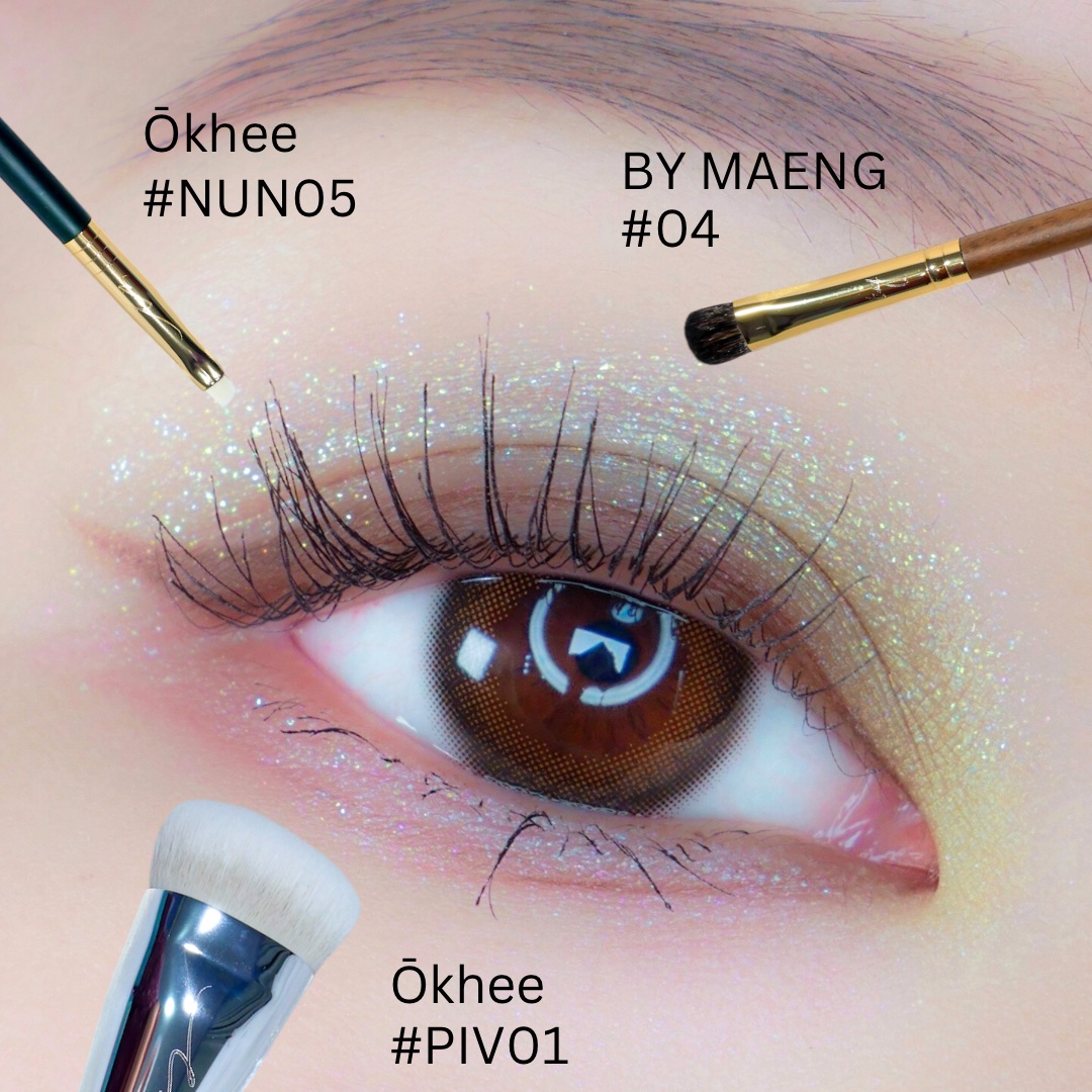 okhee 白玉ファンデーションブラシ/SOOA DOR/メイクブラシを使ったクチコミ（1枚目）