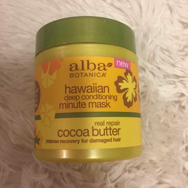 Hawaiian deep conditioning minute mask/Alba Botanica/洗い流すヘアトリートメントを使ったクチコミ（1枚目）