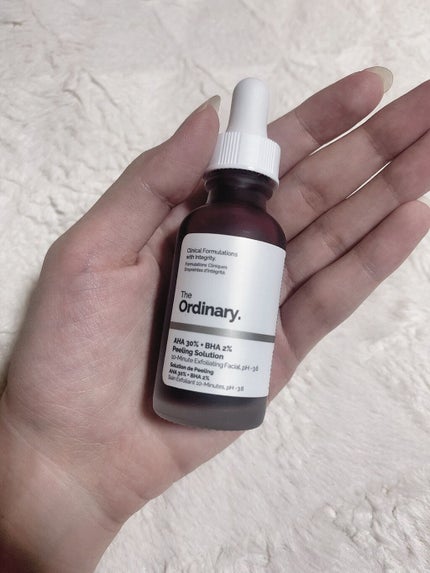AHA 30% + BHA 2% Peeling Solution/The Ordinary/ピーリングを使ったクチコミ(2枚目)