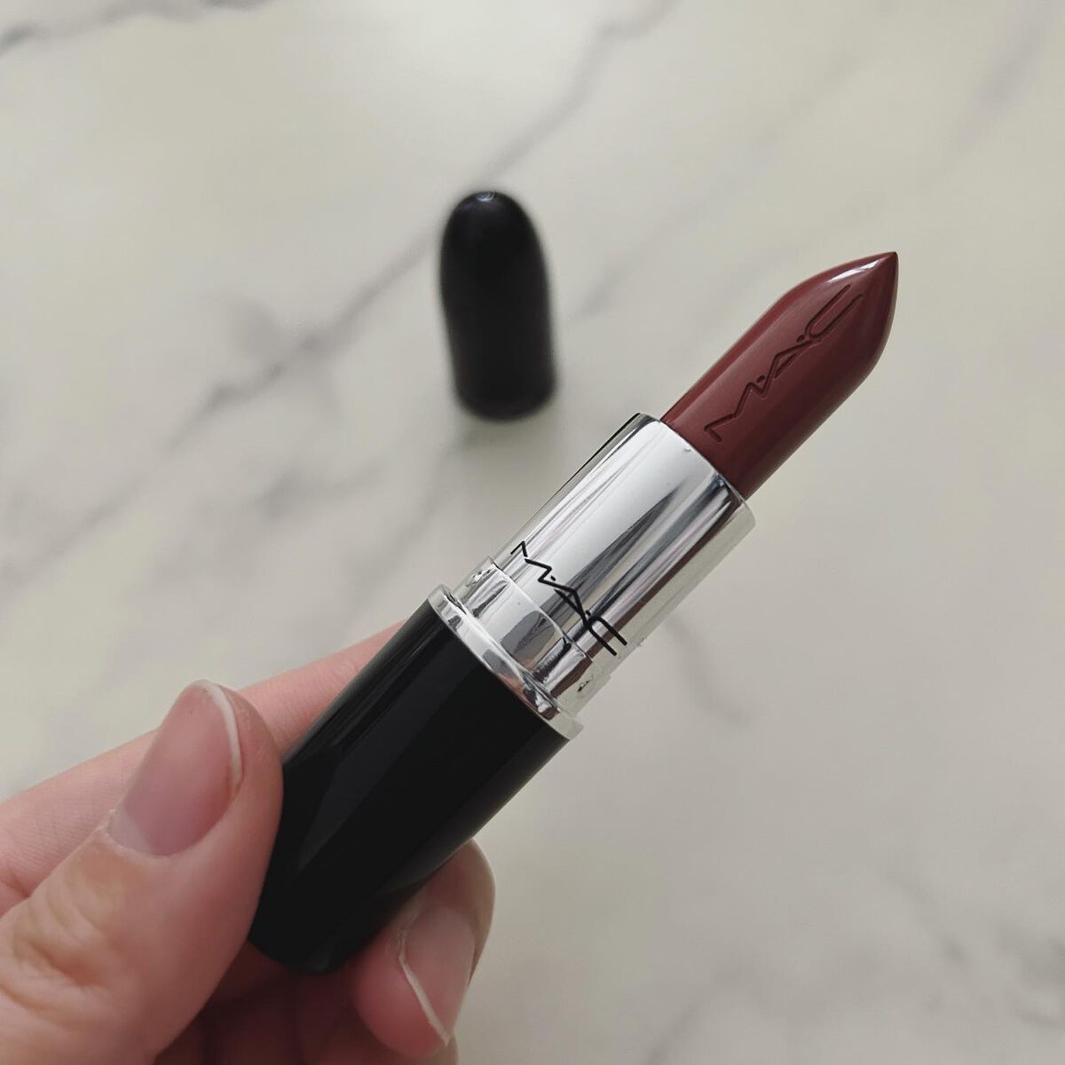 ラスターガラス リップスティック/M・A・C/口紅を使ったクチコミ(3枚目)