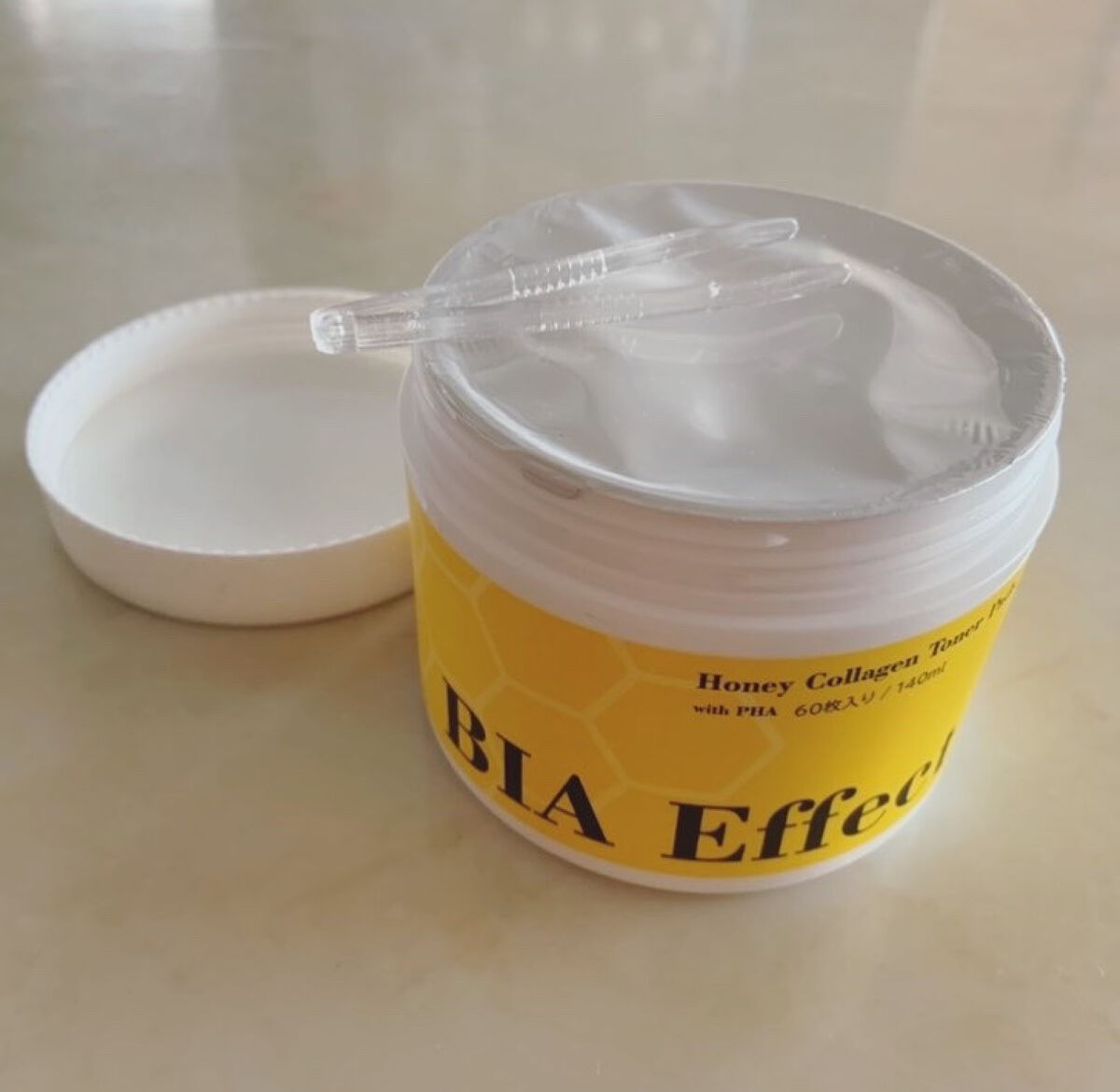 はちみつコラーゲントナーパッド/BIA Effect/トナーパッドを使ったクチコミ(2枚目)