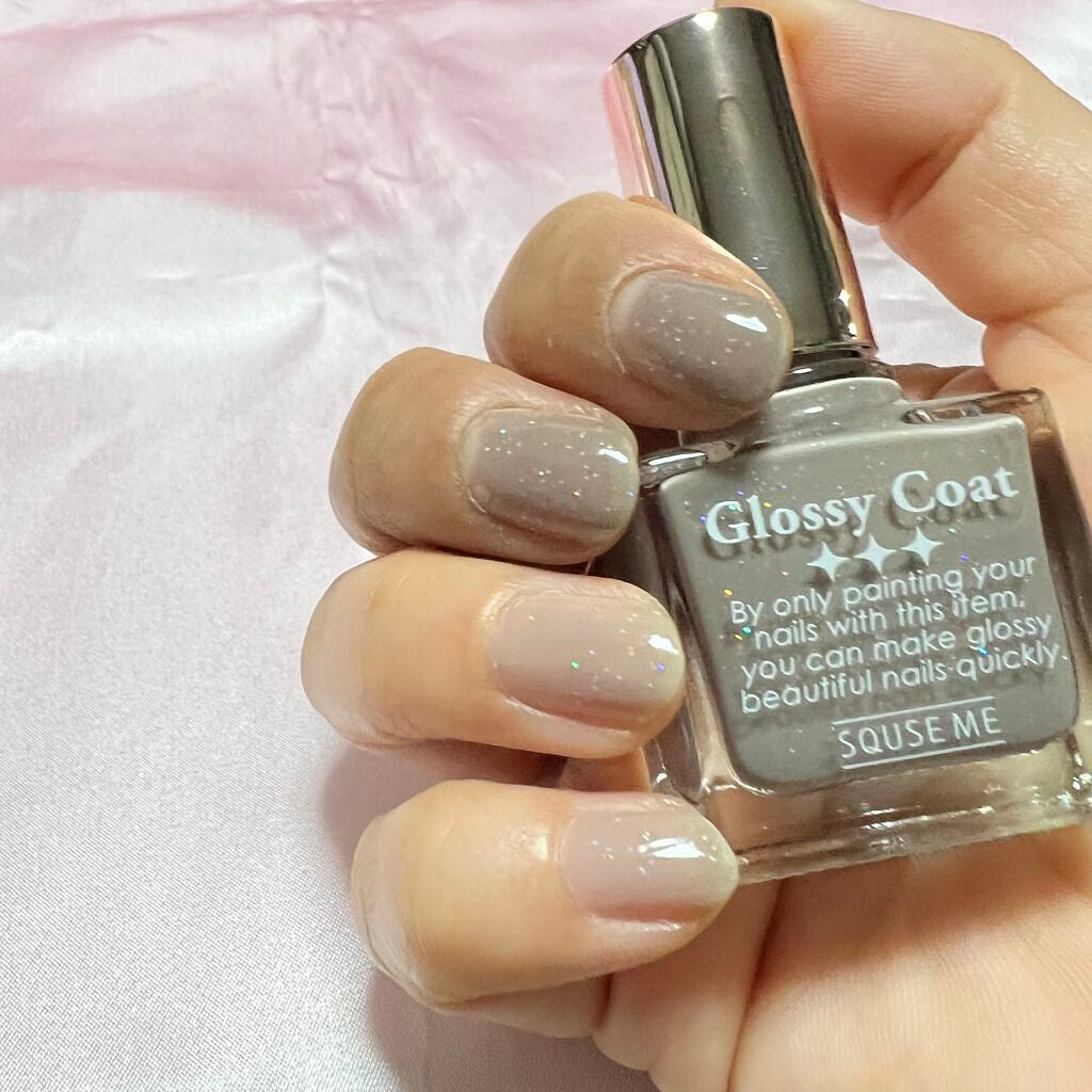 グロッシーコート/スキューズミー/オールインワンネイルを使ったクチコミ(1枚目)