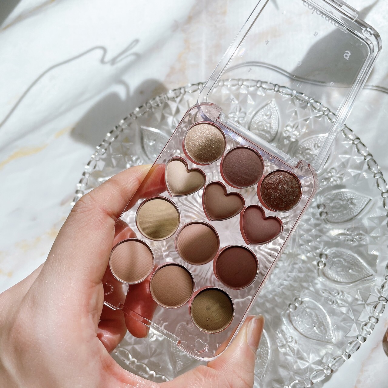 目元チュートリアルアイパレット/Colorgram/アイシャドウパレットを使ったクチコミ（3枚目）