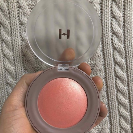 トゥルーディメンショングロウチーク/hince/パウダーチークを使ったクチコミ(2枚目)