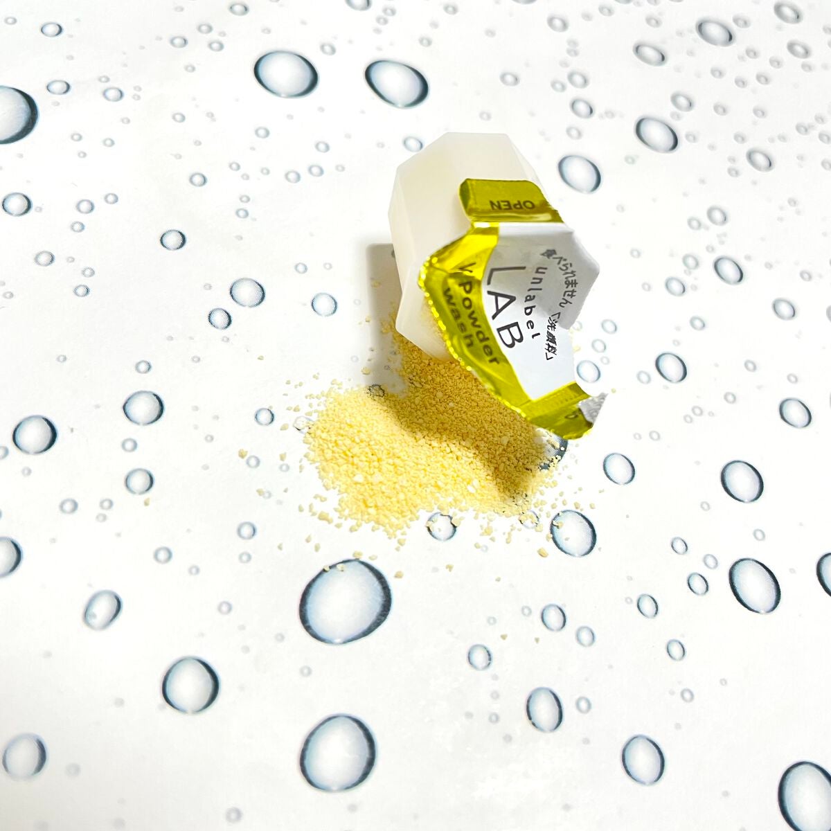 V 酵素洗顔パウダー/unlabel/洗顔パウダーを使ったクチコミ(2枚目)