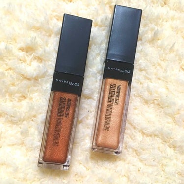 センセーショナルエフェクト アイシャドウ S01 ハニーグロス/MAYBELLINE NEW YORK/リキッドアイシャドウを使ったクチコミ（1枚目）