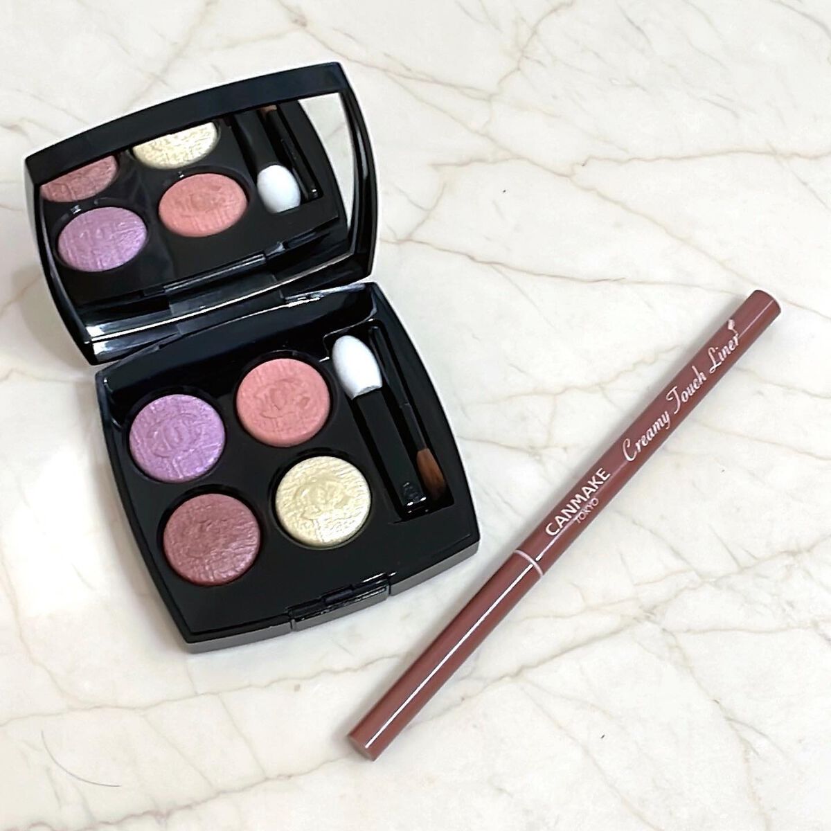 レ キャトル オンブル/CHANEL/アイシャドウパレットを使ったクチコミ（1枚目）