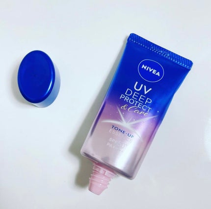 ニベアUV ディープ プロテクト&ケア トーンアップ エッセンス/ニベア/日焼け止めローションを使ったクチコミ(1枚目)