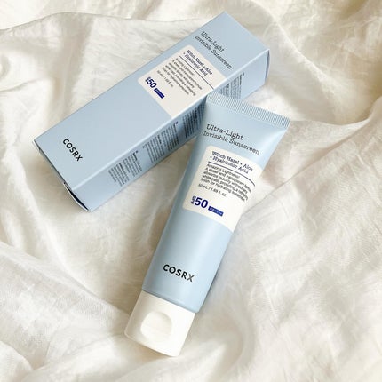 ウルトラライト透明UVクリーム/COSRX/日焼け止めクリームを使ったクチコミ(1枚目)