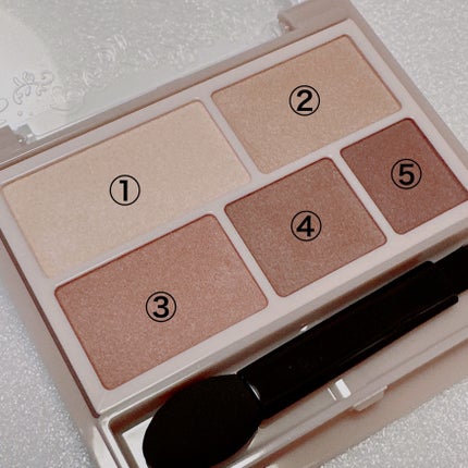 パーフェクトマルチアイズ/キャンメイク/アイシャドウパレットを使ったクチコミ(2枚目)