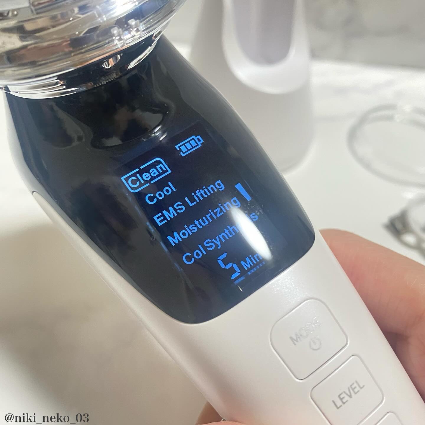 多機能温冷美顔器/ANLAN/美顔器・マッサージを使ったクチコミ（3枚目）