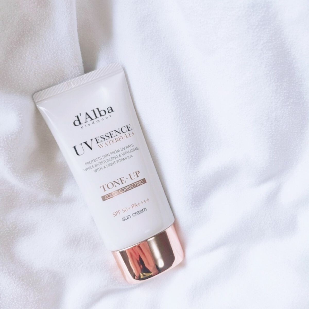 ウォータフルトーンアップサンクリーム/ダルバ/日焼け止めクリームを使ったクチコミ(2枚目)