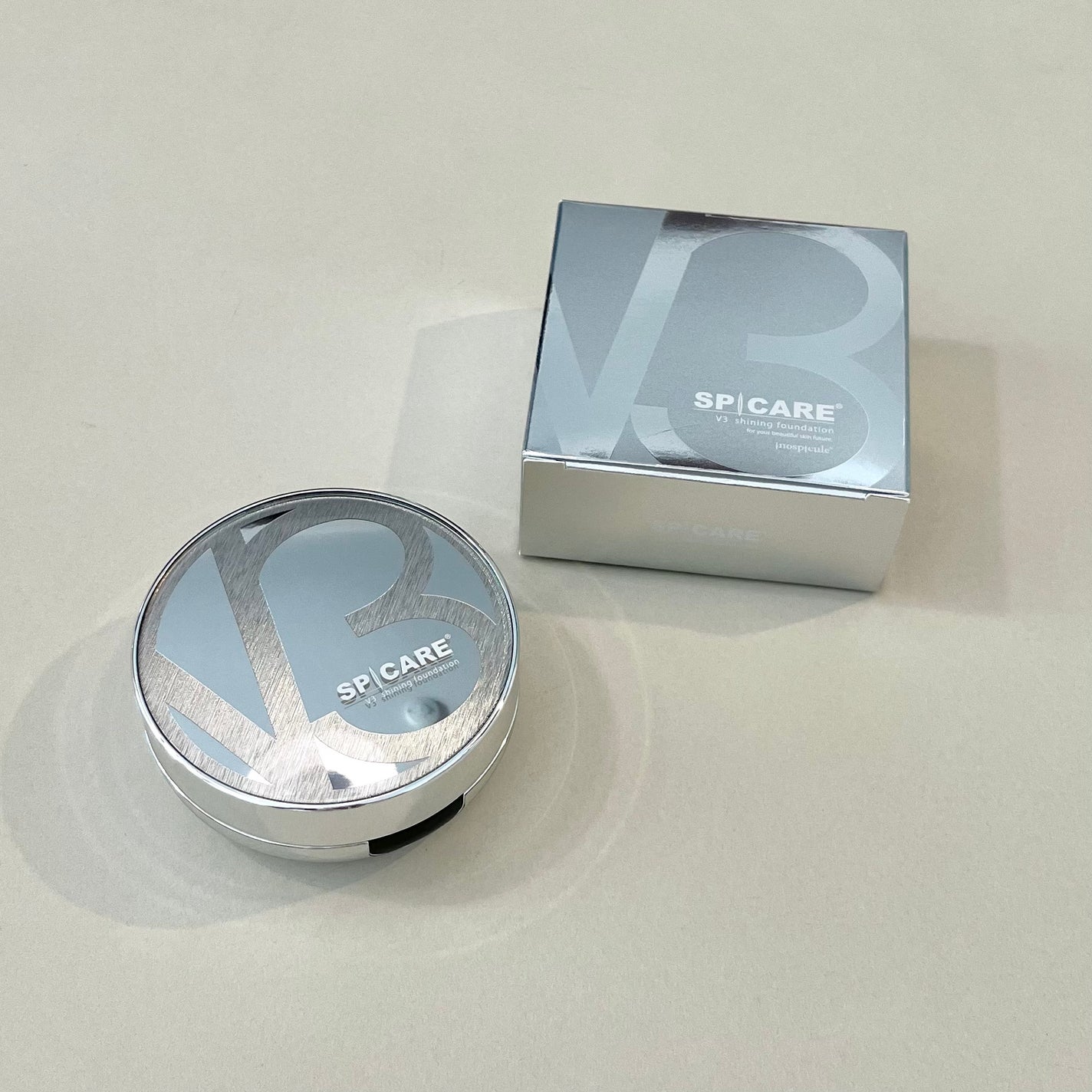 V3シャイニングファンデーション/SPICARE/クッションファンデーションを使ったクチコミ(1枚目)