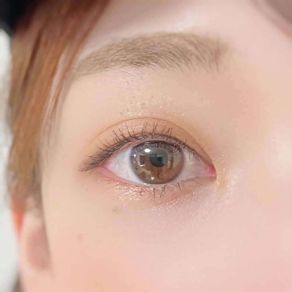 シャイニーシャドウ N/excel/単色アイシャドウを使ったクチコミ（2枚目）