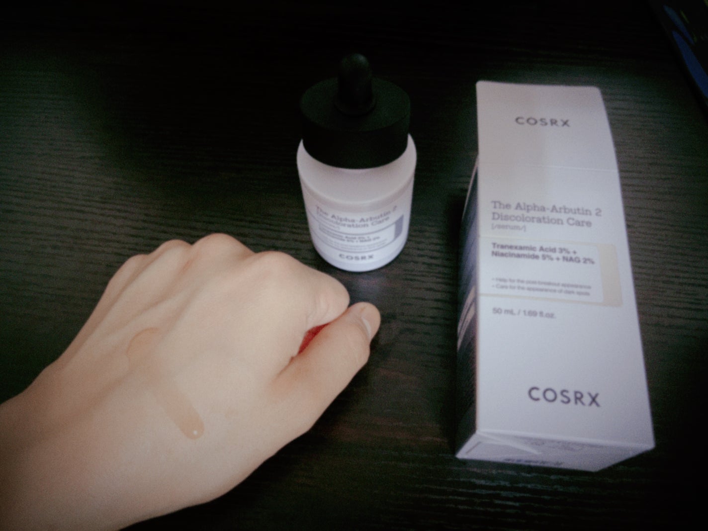 RXザ・アルファアルブチン2 ニキビ跡ケアセラム/COSRX/美容液を使ったクチコミ(2枚目)
