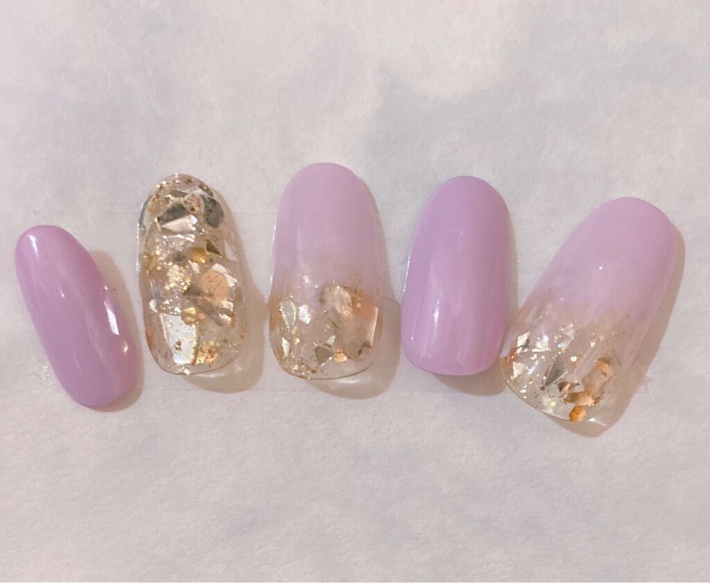 ネイルチップオーバルタイプ/DAISO/ネイルチップ・パーツを使ったクチコミ(1枚目)